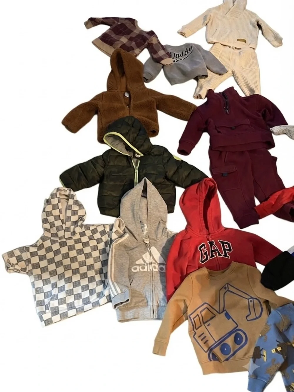 GAP Red Hooded Kids Sweatshirt with Logo